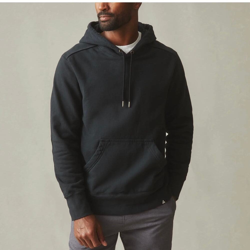 American Giant Men's Classic Pullover Cotton Hoodie Black Size XL NWOT